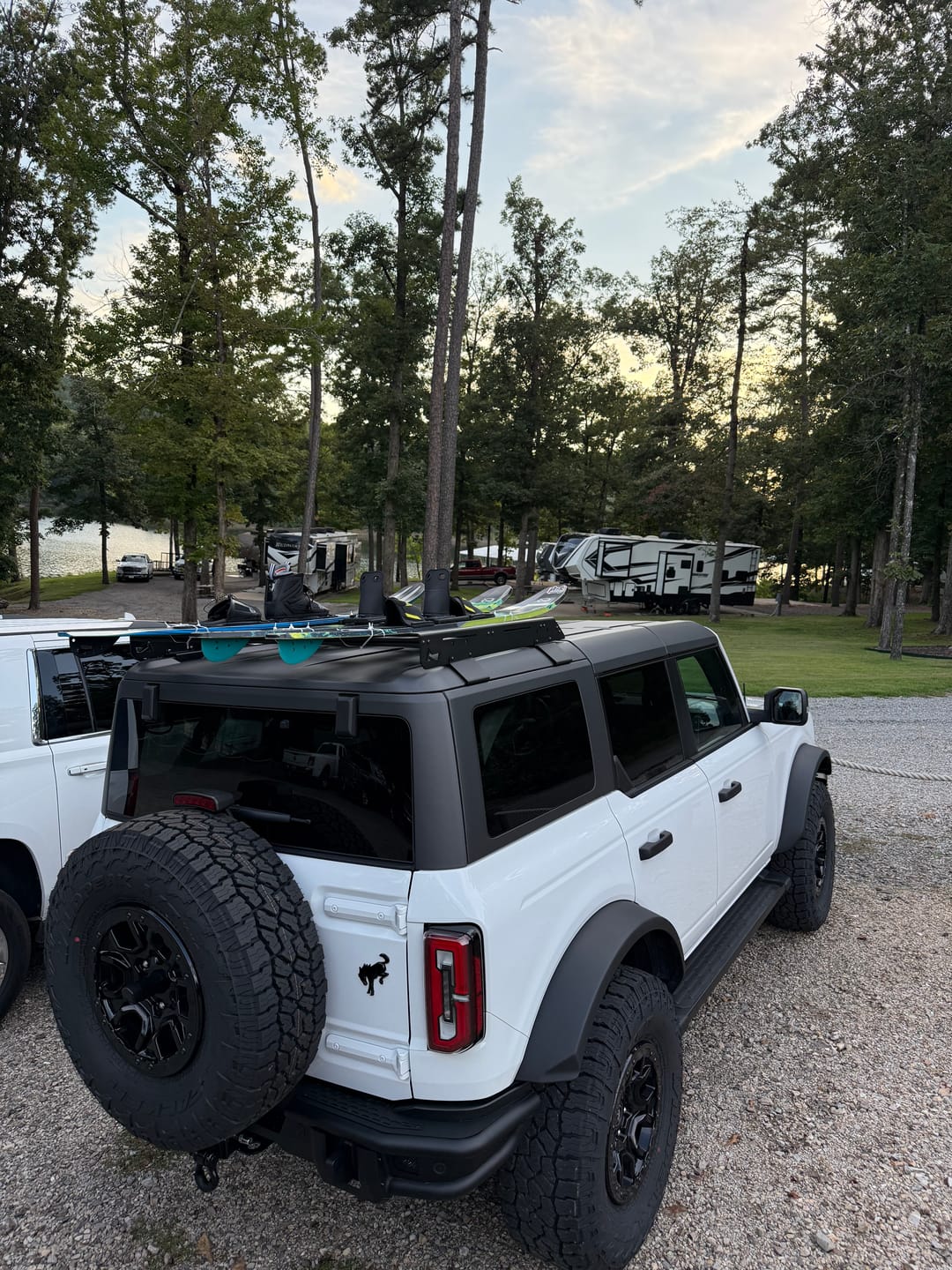 Customer photo review of Modular Half Rack For The Ford Bronco