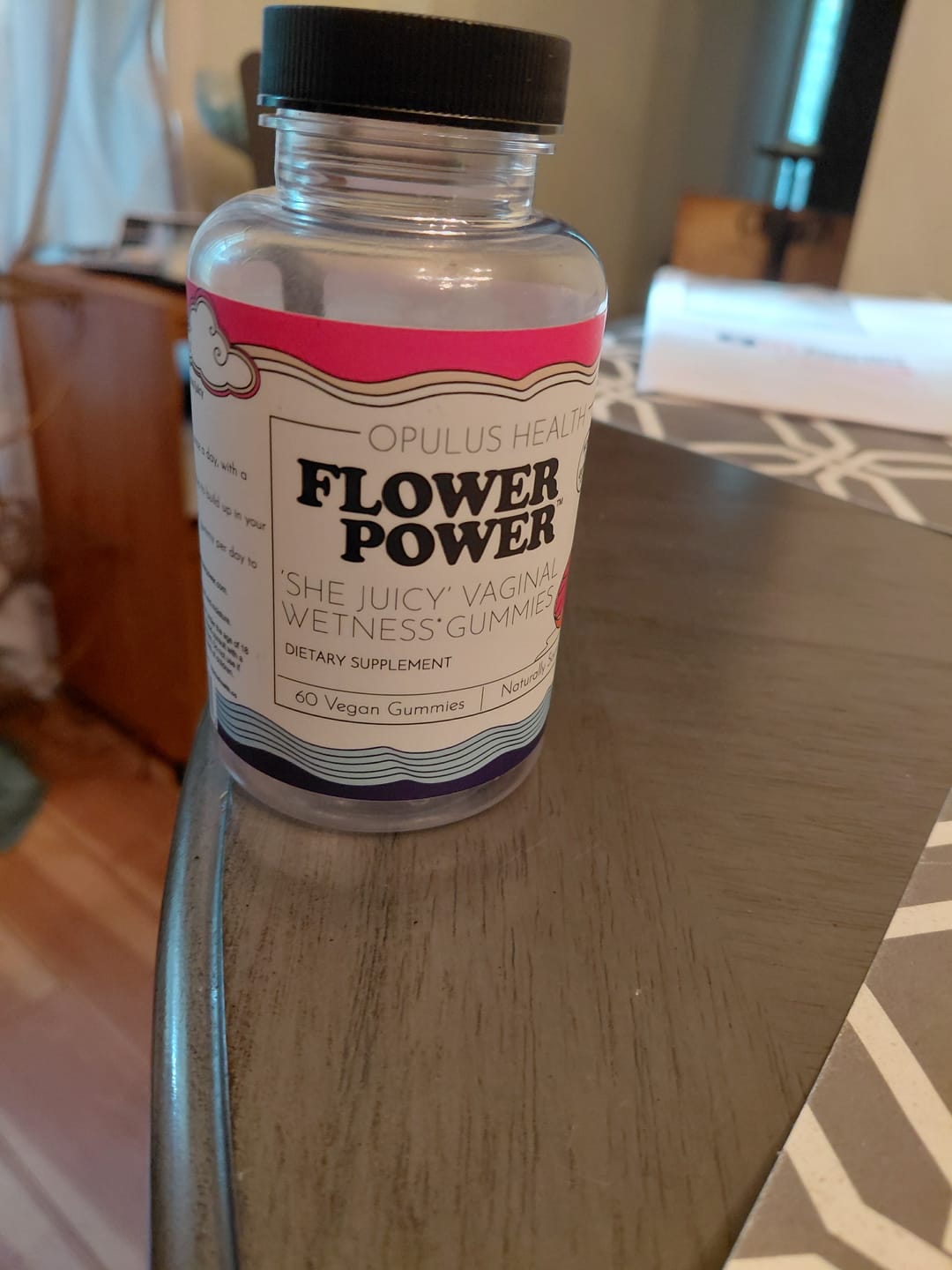 Customer photo review of Flower Power® 'She Juicy' Vaginal Moisture Gummies  (60ct/each)