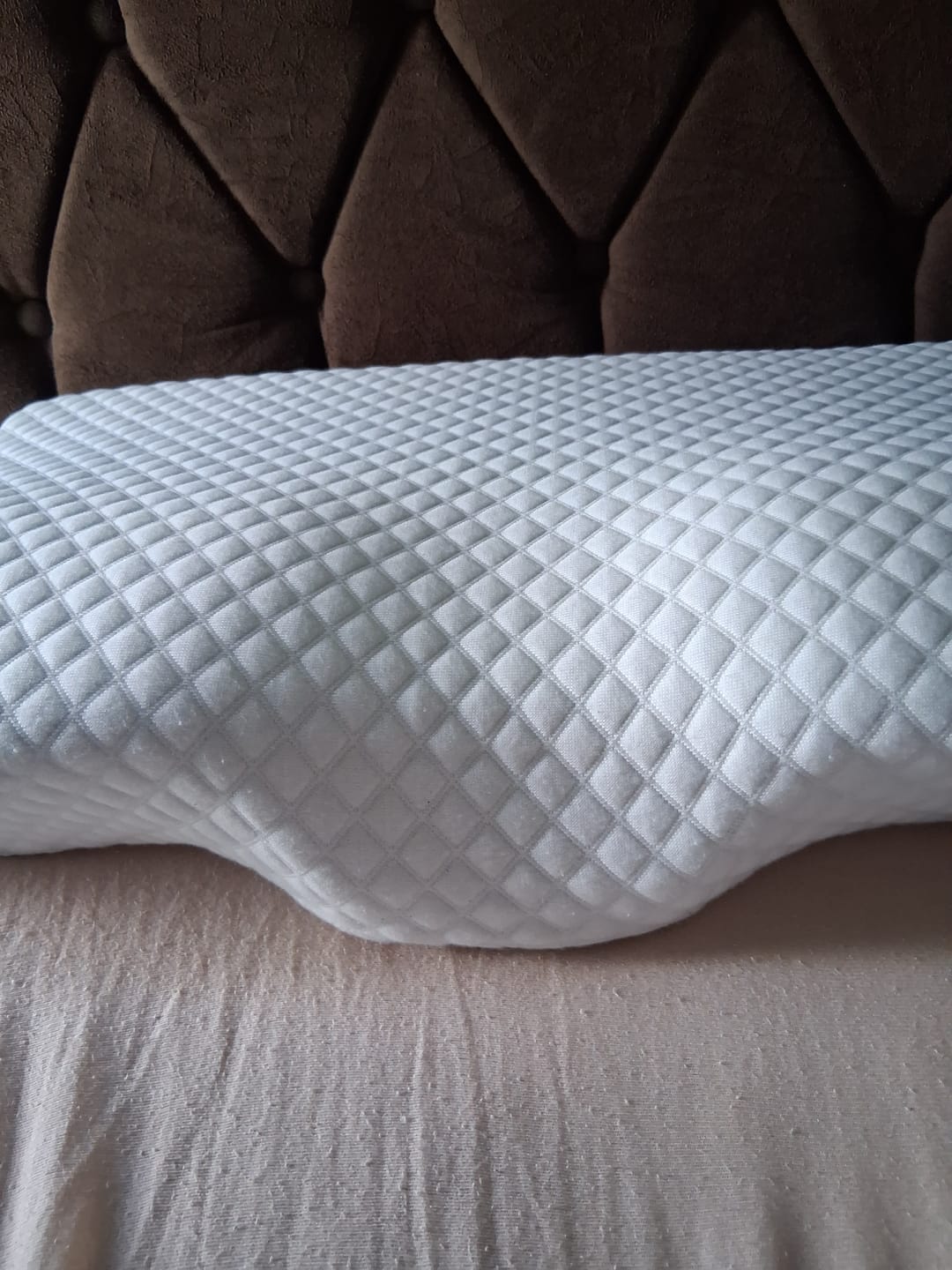 Customer photo review of Travesseiro Cervical Coluna Relax®