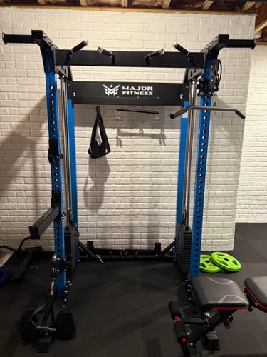 Customer photo review of Major Fitness F22 All-In-One Home Gym Power Rack