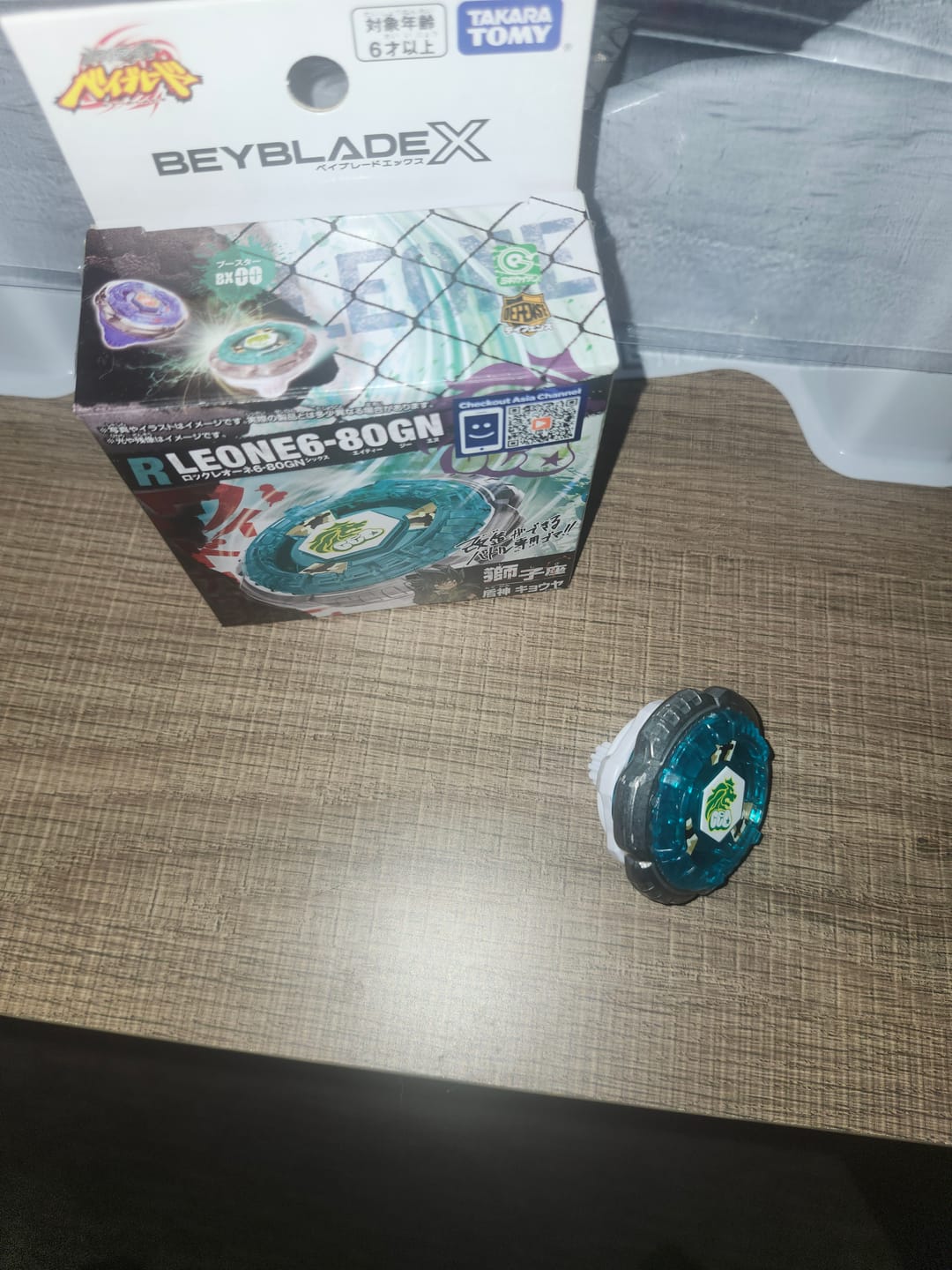 Customer photo review of [Pre-Order] Takara Tomy Beyblade X BX-00 Rock Leone 6-80GN