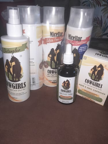 Customer photo review of Hair & Nail Herbs Tincture