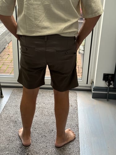Customer photo review of Ultra-Stretch 7" Chino Shorts - Black