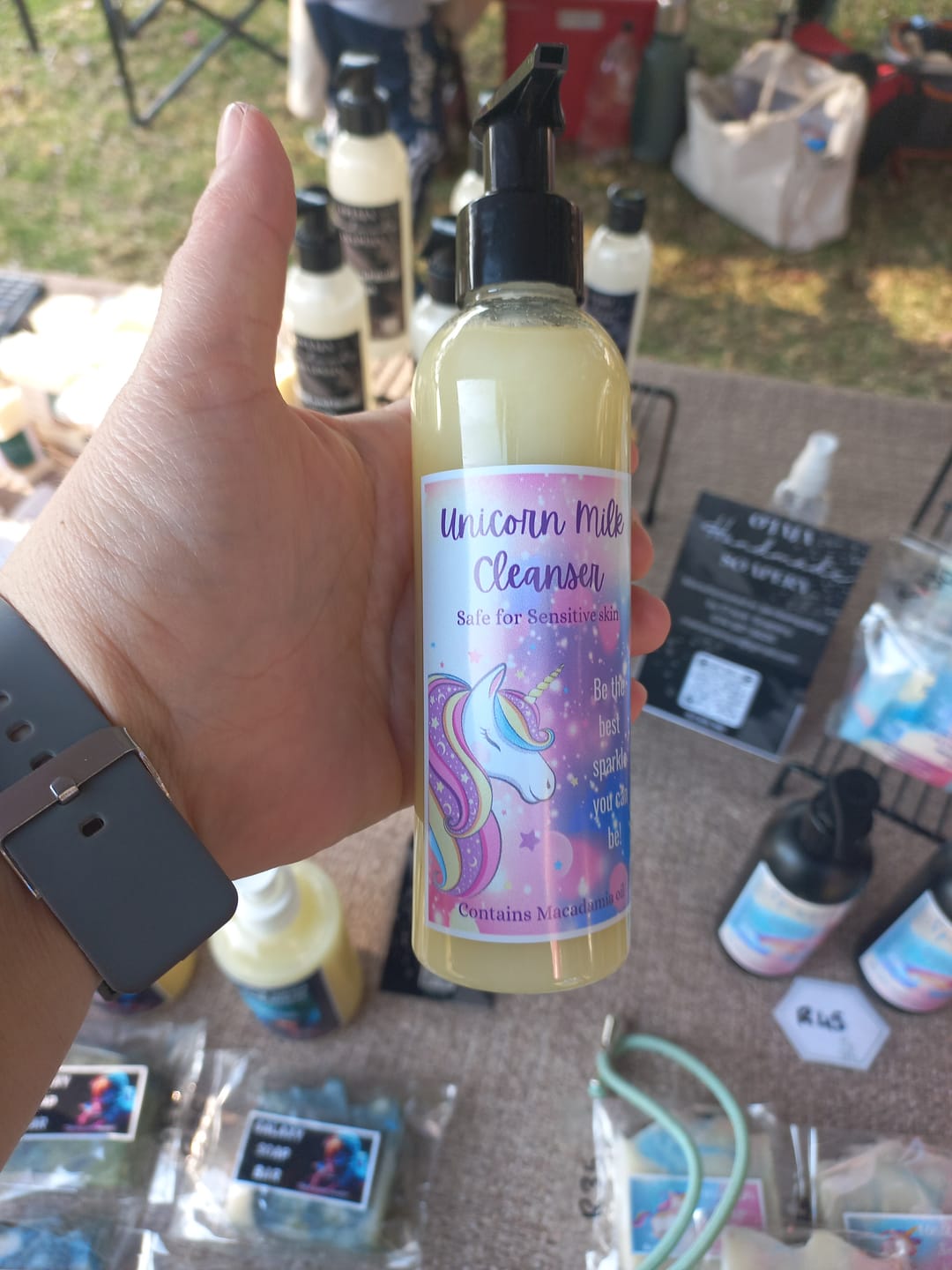 Customer photo review of 5L Cold-Pressed Macadamia Oil - Mbombela