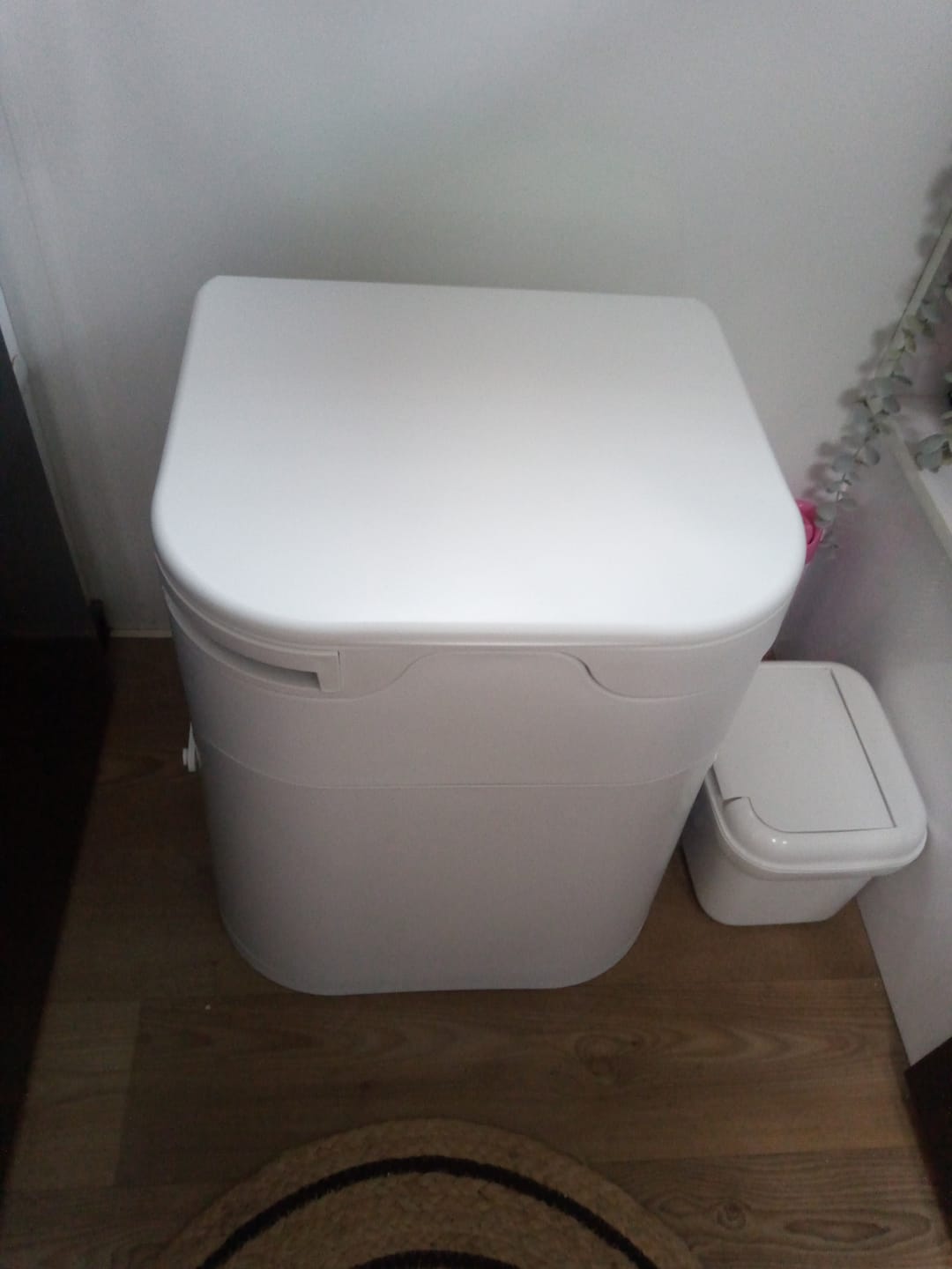 Customer photo review of OGO Origin Sleek Composting Toilet