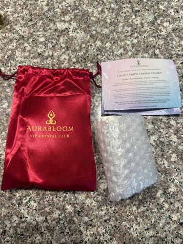 Customer photo review of VIP Crystal Club ~ Monthly Crystal Tester