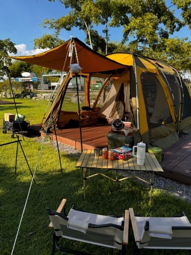 Customer photo review of Naturwide Outdoor Camping Cot – Ultralight & Foldable