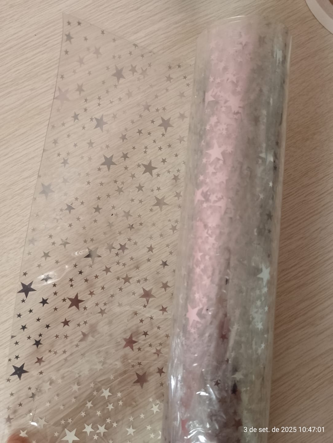Customer photo review of CRISTAL 0,40 STAR COR TRANSPARENTE