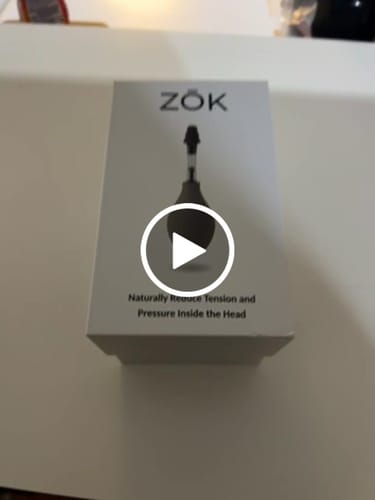 Customer video review of ZŌK - Naturally Reduce Pressure and Tension Inside the Head