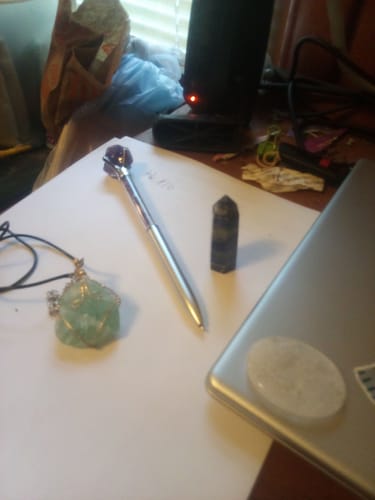 Customer photo review of AuraBloom Subscription Box