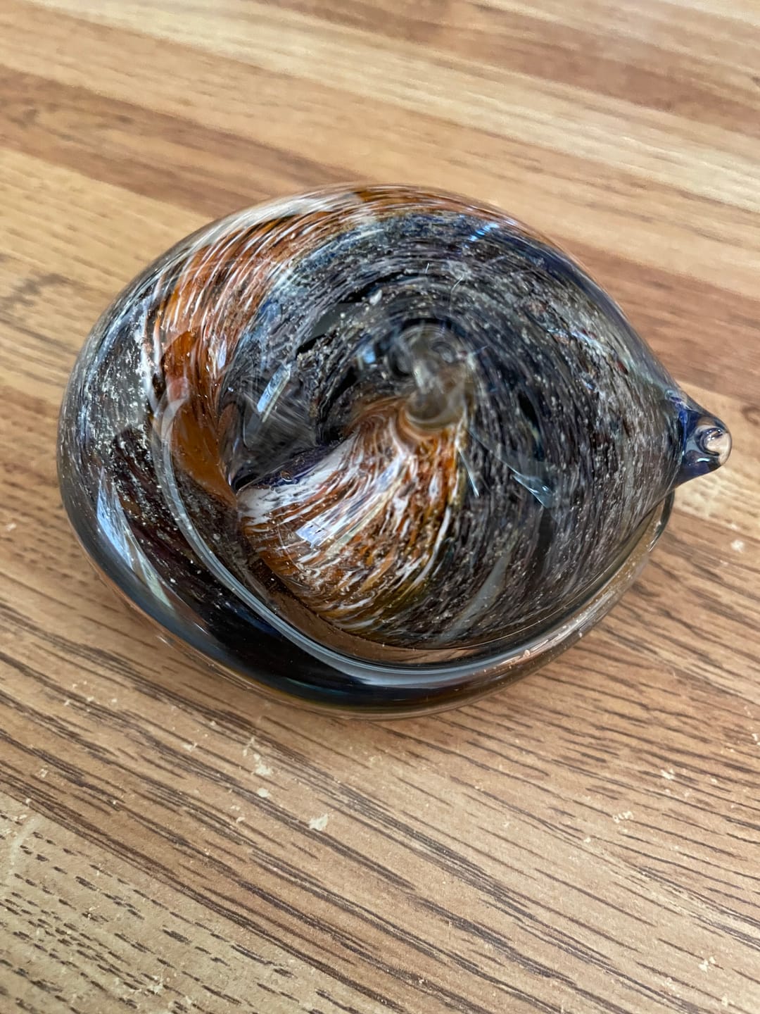 Customer photo review of Sleeping Cat with Infused Cremation Ashes