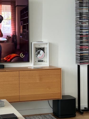 Customer photo review of M1 Music Frame CD Player With Bluetooth