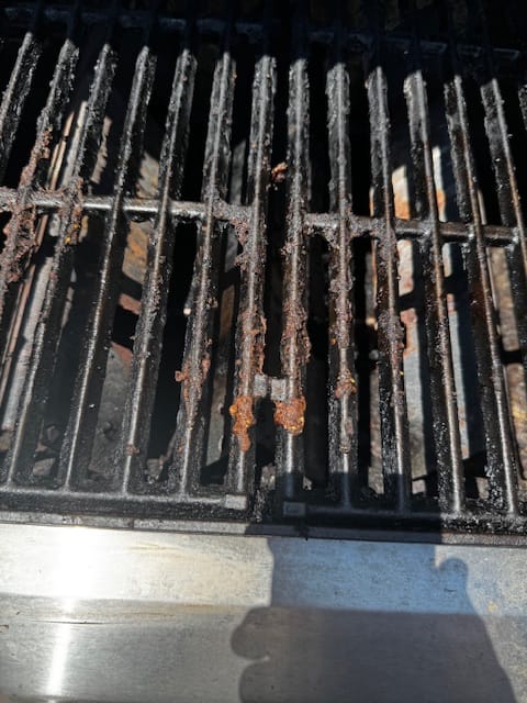 Customer photo review of Grill Brush w/ Scraper