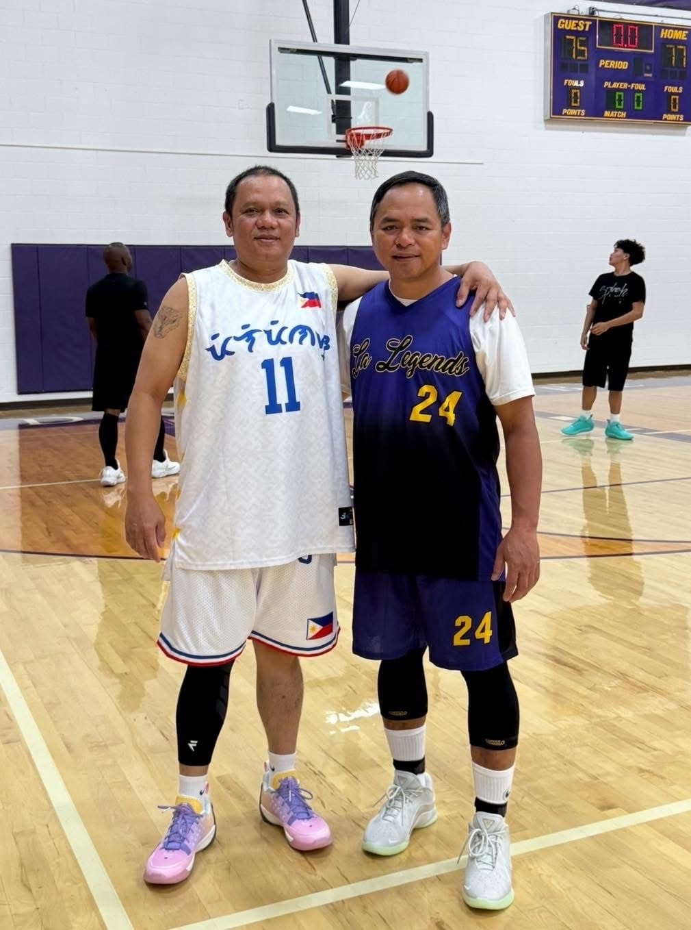 Customer photo review of Philippines Heritage Custom Basketball Jersey