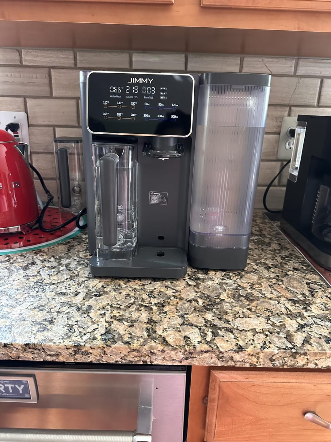 Customer photo review of R9 Countertop Reverse Osmosis Water Purifier