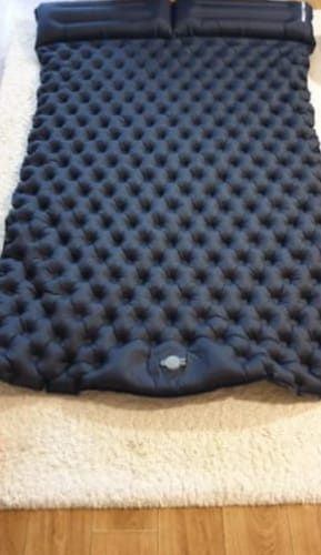 Customer photo review of Ultralight Compact 2-in-1 Sleeping Pad – Perfect for Any Adventure for Two