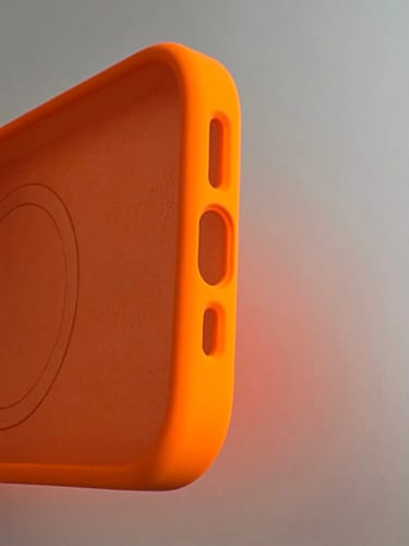 Customer photo review of Liquid Silicone MagSafe Compatible iPhone Case