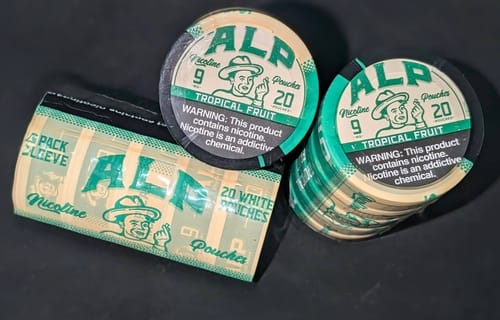 Customer photo review of Tropical Fruit Nicotine Pouches