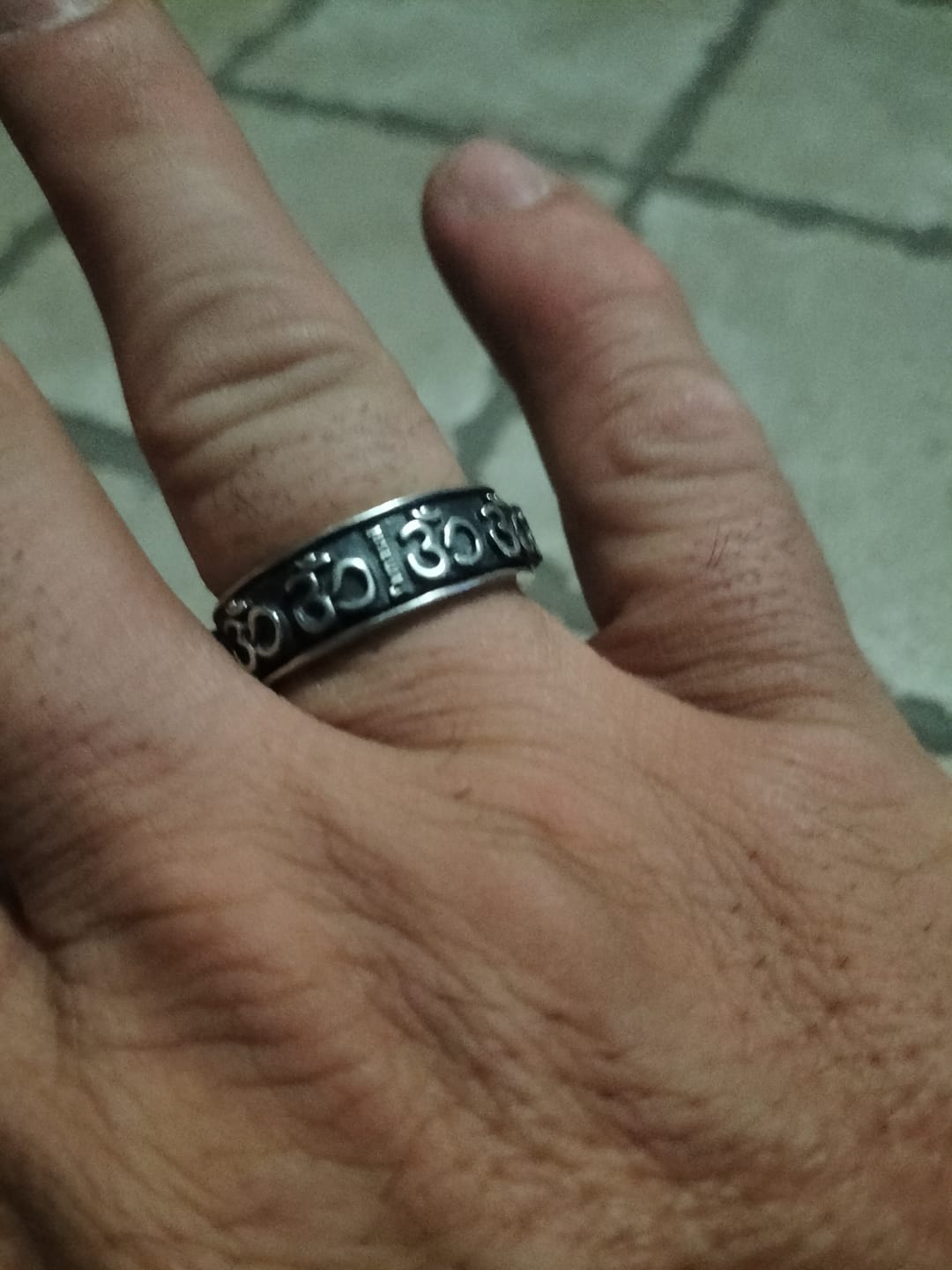 Customer photo review of Anello Tamashii Silver
