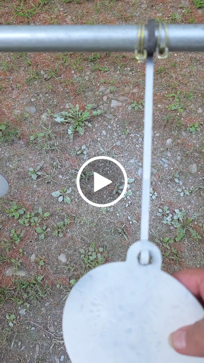 Customer video review of 🎯2 FREE GONGS [2"x3/8"]