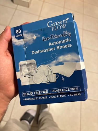 Customer photo review of דפי ניקוי למדיח