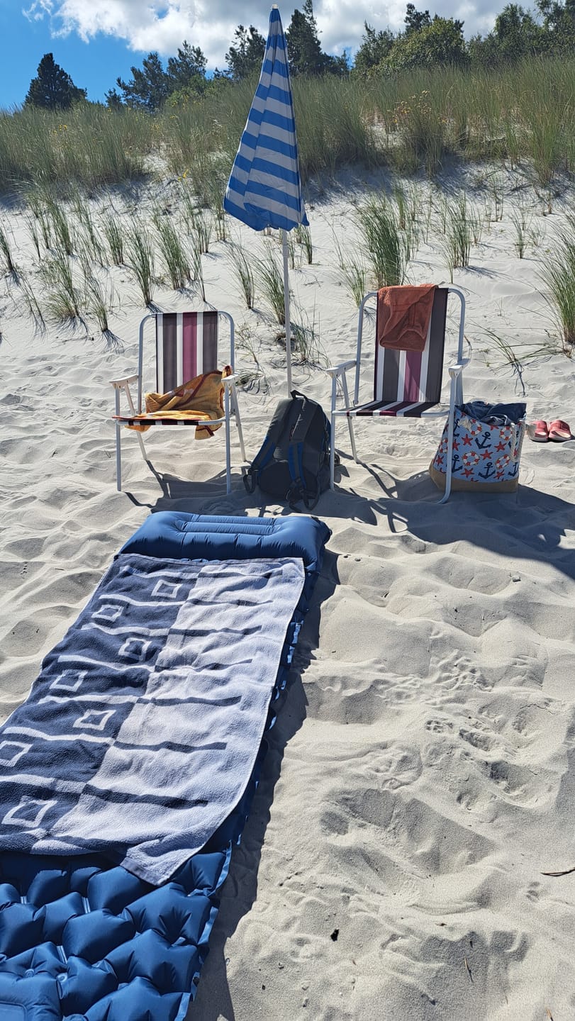 Customer photo review of Ultraleichte Isomatte – für Winterabenteuer mit Komfort für kalte Nächte