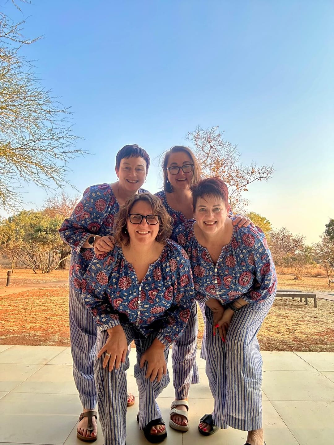 Customer photo review of French Pyjamas - Poppy On Blue