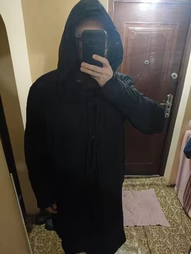 Customer photo review of Winter Techwear Cloak