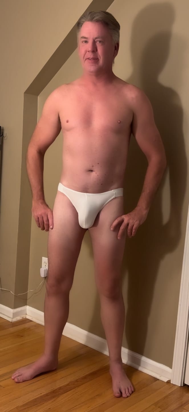 Customer photo review of 2 Pack Big Support Pouch Modal Men's Briefs