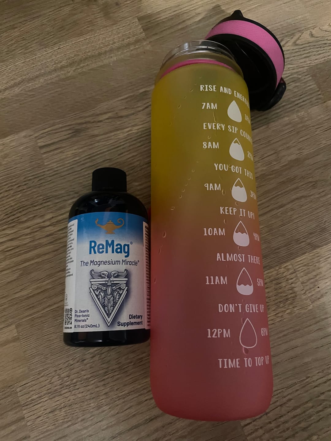 Customer photo review of ReMag® Liquid Magnesium, 240ml (toidulisand magneesiumiga)