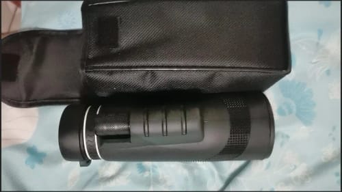 Customer photo review of Adventure Monocular – Perfect for Outdoors and Nature