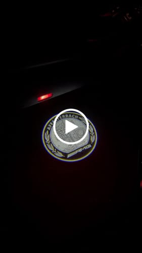 Customer video review of MERCEDES DOOR LIGHTS