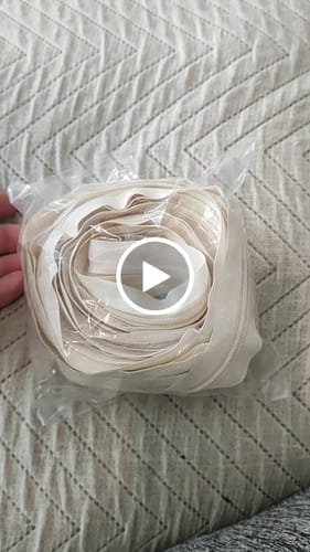 Customer video review of ZIPER Nº6 POLIESTER COR MARFIM 10 METROS