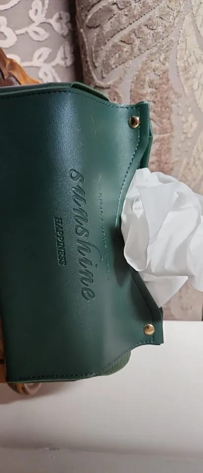 Customer photo review of Leather Tissue Box Napkin Holder For Home And Car — Black | KIMLUD