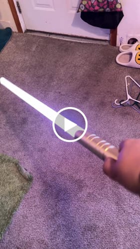 Customer video review of The Starter Saber