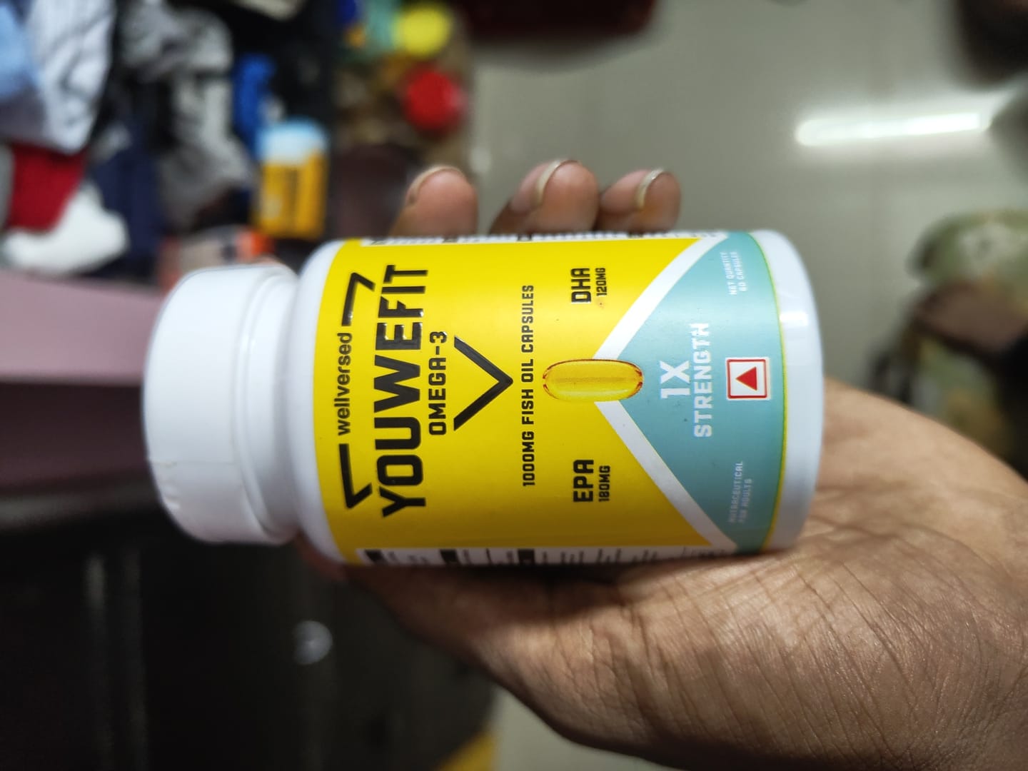 Customer photo review of YouWeFit Omega-3 Fish Oil (60 Capsules), 1000mg