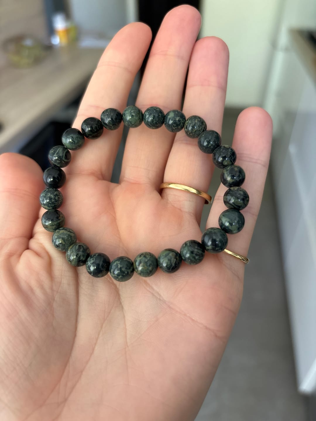Customer photo review of Bracelet Jaspe Kambaba
