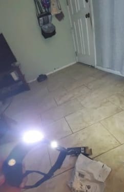 Customer photo review of Naturwide Headlamp – The Original
