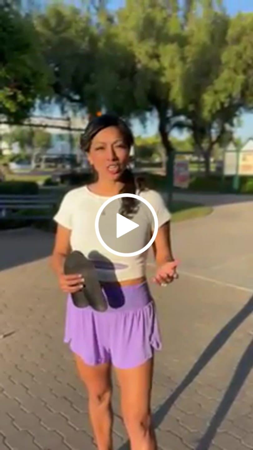 Customer video review of Custom Orthotics