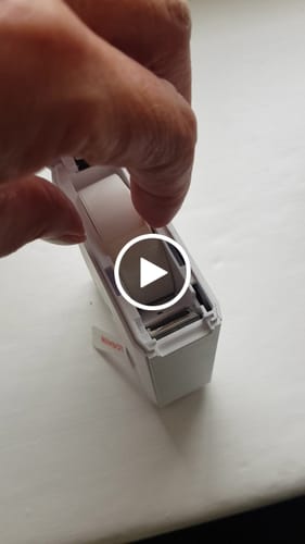 Customer video review of Round Label Tape for D11, D110, D101