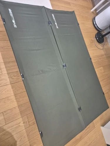 Customer photo review of Naturwide Outdoor Camping Cot – Ultralight & Foldable
