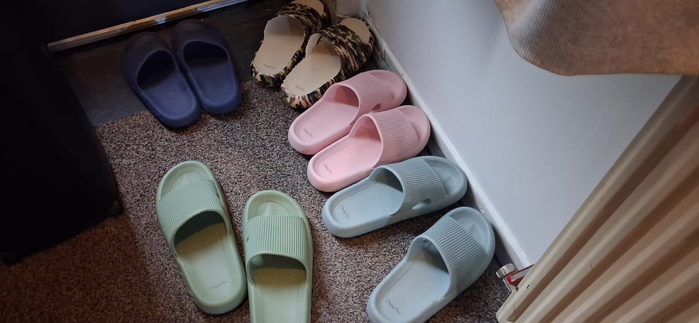 Customer photo review of HappyFlops Nordic Collection