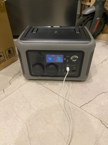 Customer photo review of Portable Power Station – Blackout Cube