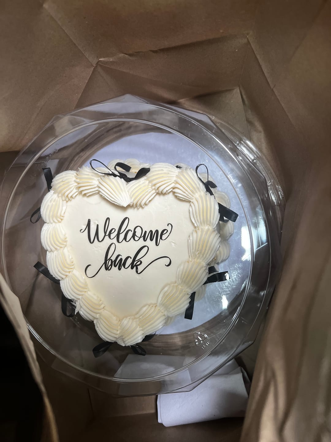 Customer photo review of Heart Cake