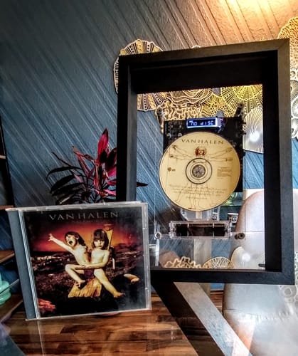 Customer photo review of M1 Music Frame CD Player With Bluetooth