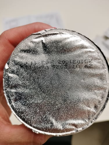 Customer photo review of Budino proteico alla vaniglia