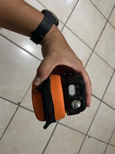Customer photo review of Extreme Headlamp – Ultra-light, Rechargeable and Motion Sensor