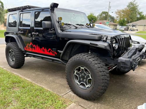 Customer photo review of 2007-2011 Jeep Wrangler 3.8L JK 180 degree Thermostat