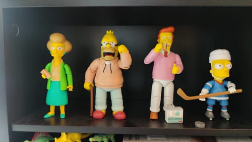Customer photo review of Wave 5 Full Set - The Simpsons 5" Action Figures by Jakks Pacific