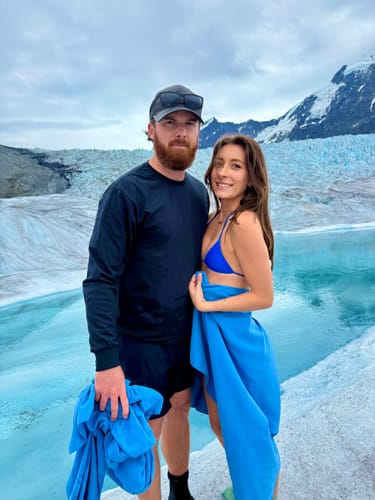 Customer photo review of 008 Micro Bikini Top - Royal Blue